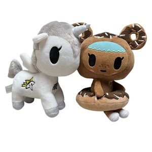 Tokidoki Chocotella and Neon Star Unicorn